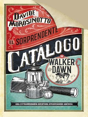 cover image of El sorprendente catálogo de Walker & Dawn